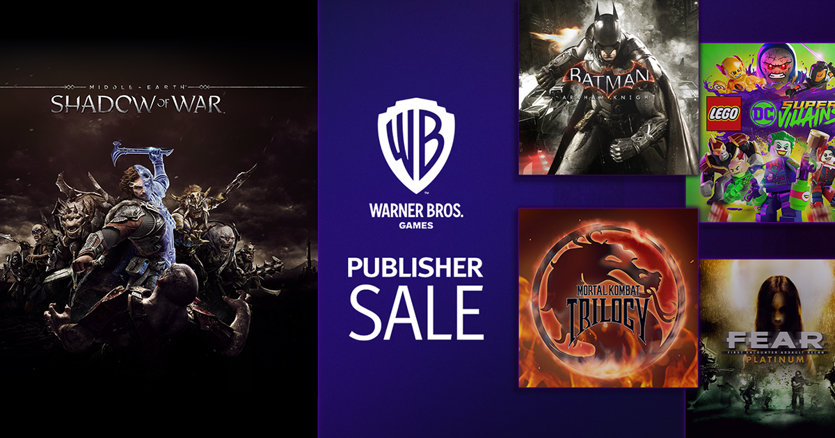 Publisher Sale: grab games from Warner Bros. up to 85% off 