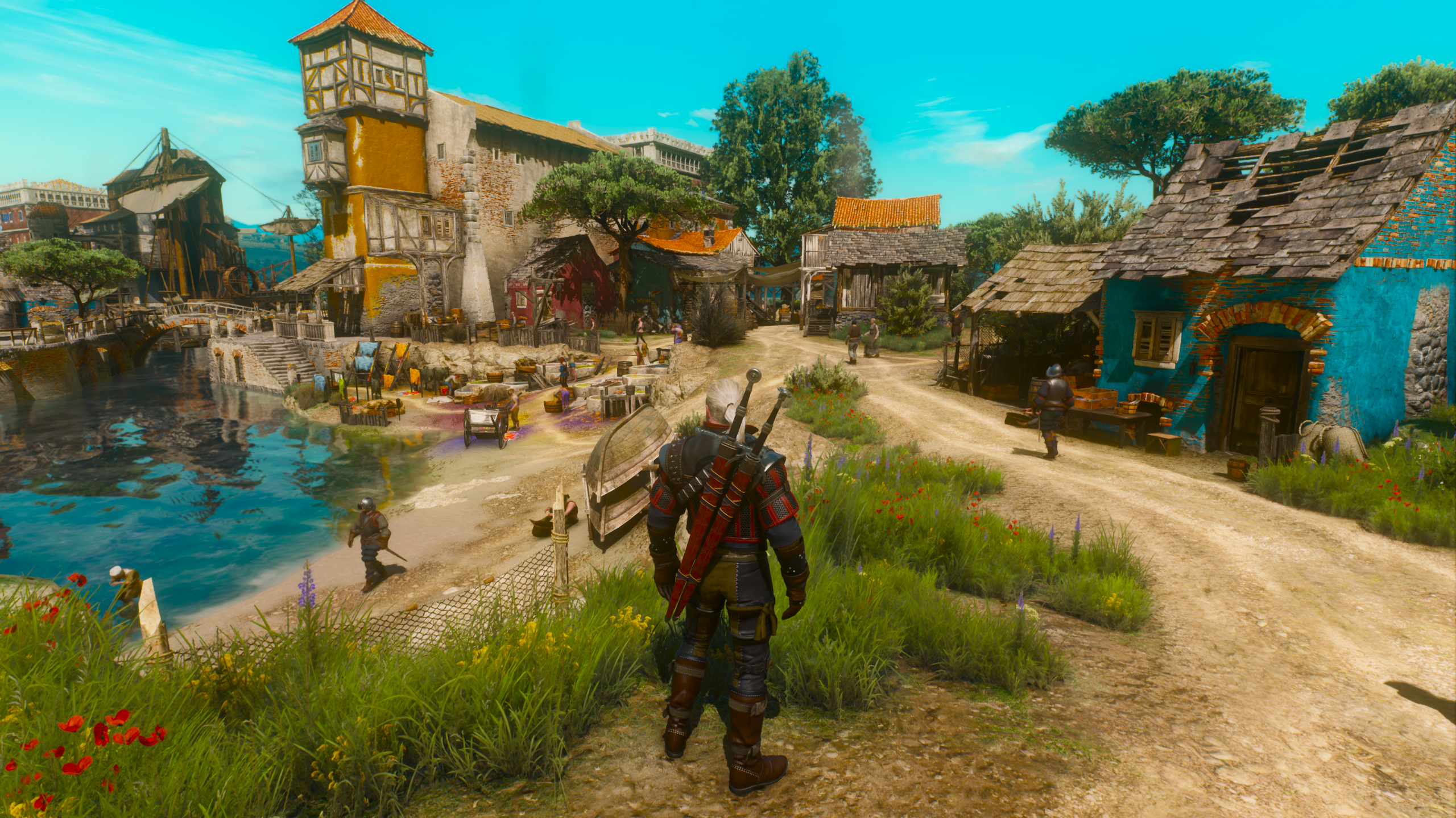 The Witcher 3 vs The Witcher 1/2 Characters Screenshot/GIF Comparison:  Next-Gen Visuals Are Stunning