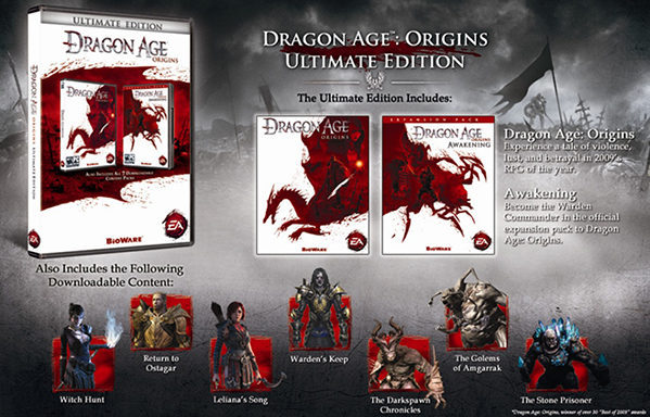 Dragon Age: Origins, Games