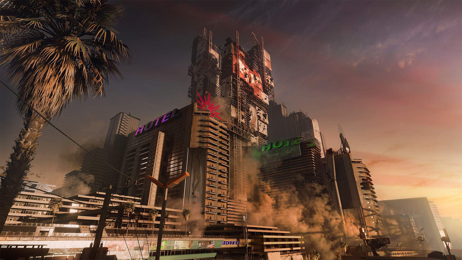 Cyberpunk 2077: building Night City with Nuke